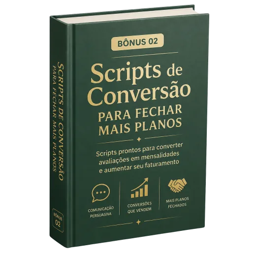 Mockup do bônus Scripts de Conversão