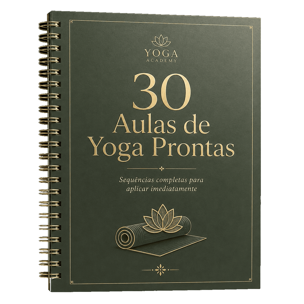 Mockup do bônus 30 Aulas de Yoga Prontas